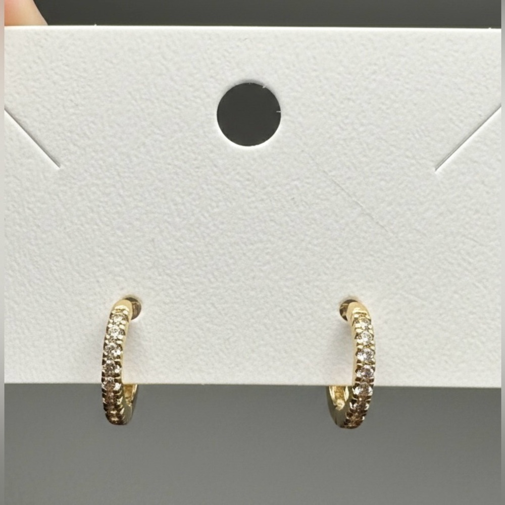 Elegant Gold Hoop Earrings